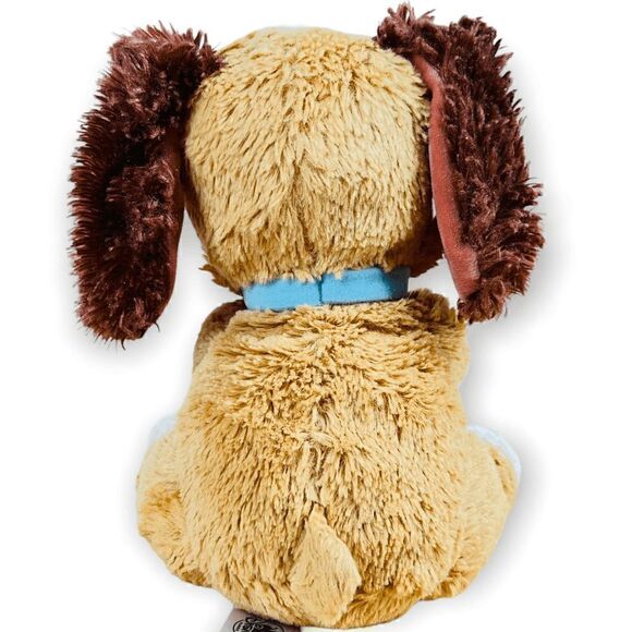 Disney Lady and the Tramp Plush Dog Stuffed Animal Brown Tan 10 Inch - Picture 4 of 9